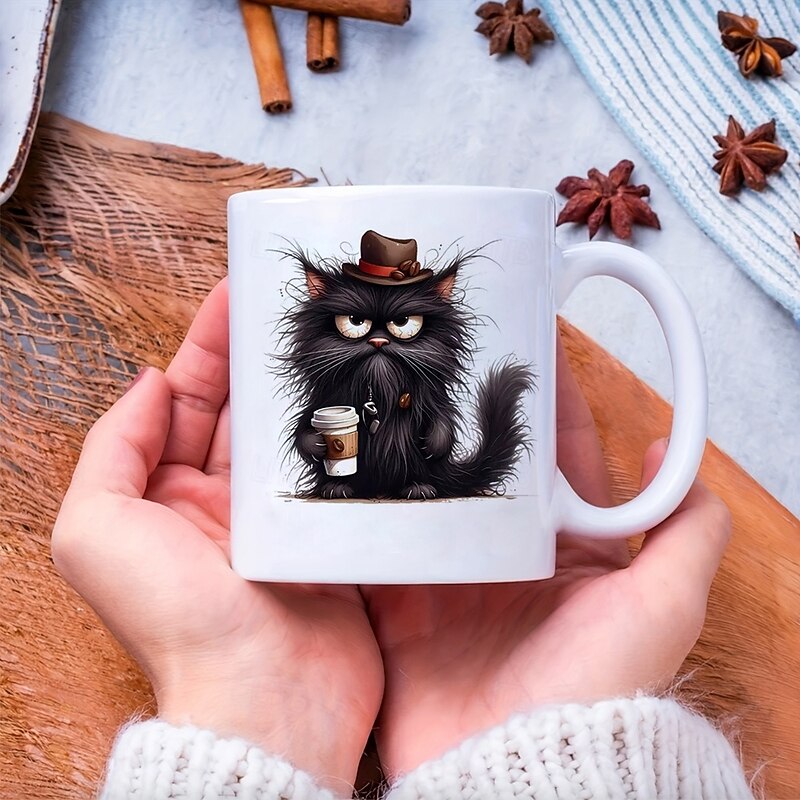 Funny Coffee Mug 11oz Ceramic Mug Funny Mug Funny Coffee Mug For Family/Friends/Sister/Colleague Novelty Coffee Mug Summer Winter Drinkware Party/Birthday Gift2