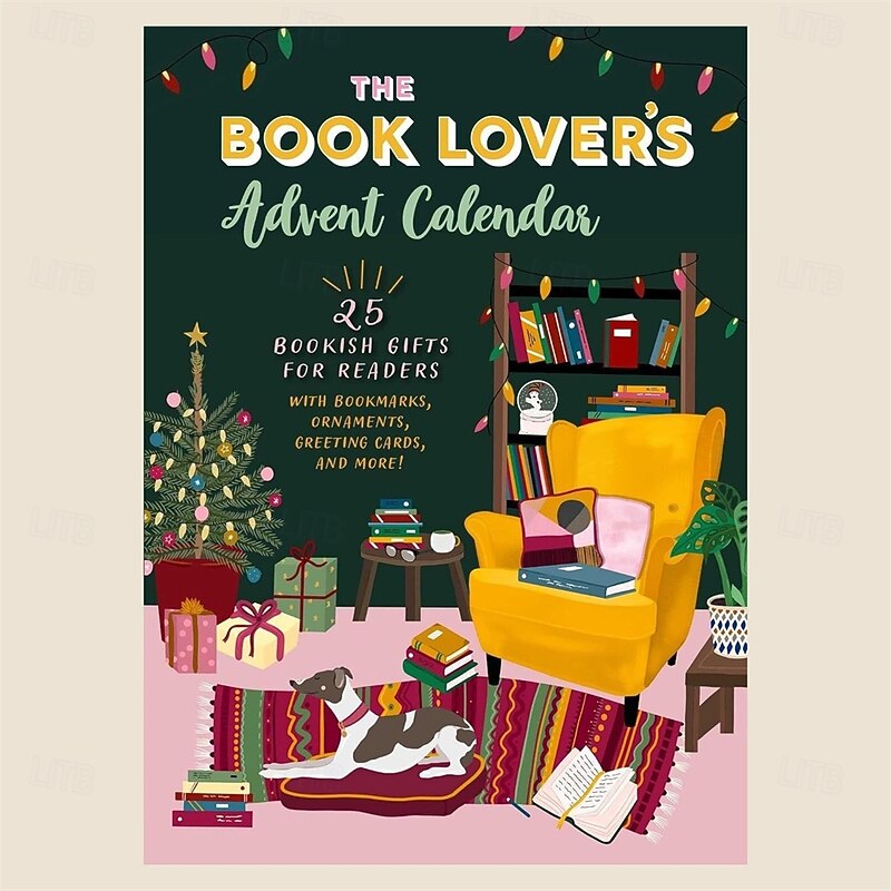 Calendar The Book Lover's Advent Calendar Calendar for Book Lovers Bookish Gifts Calendar without Gift3