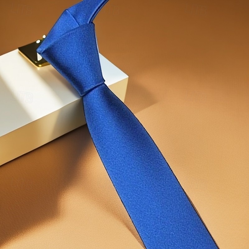 Men's Ties Modern Contemporary Office / Business Classic Solid / Plain Color Formal Evening Date Party & Evening4