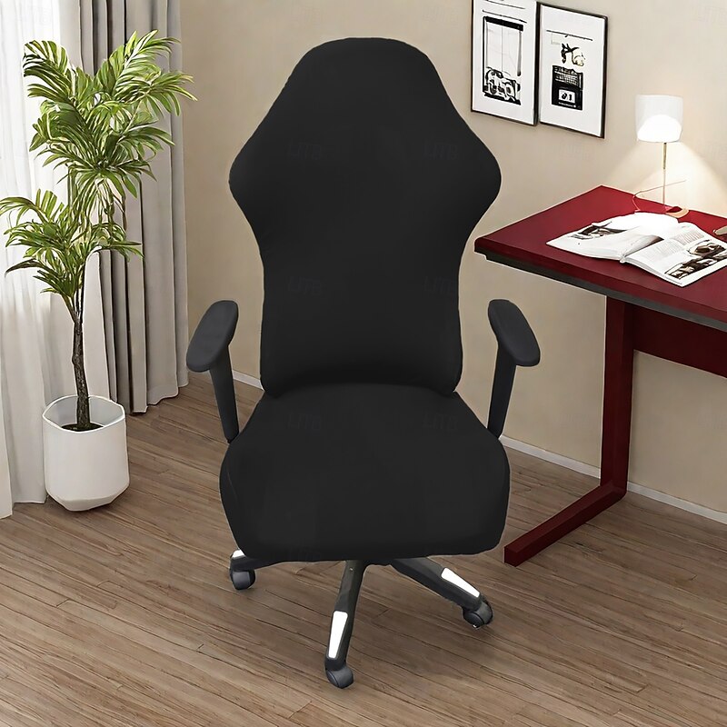 Office Chair Cover and Stool Chair Cover Slipcovers Stretchy and Durable Furniture Protectors for a Stylish and Comfortable Workspace Decor4