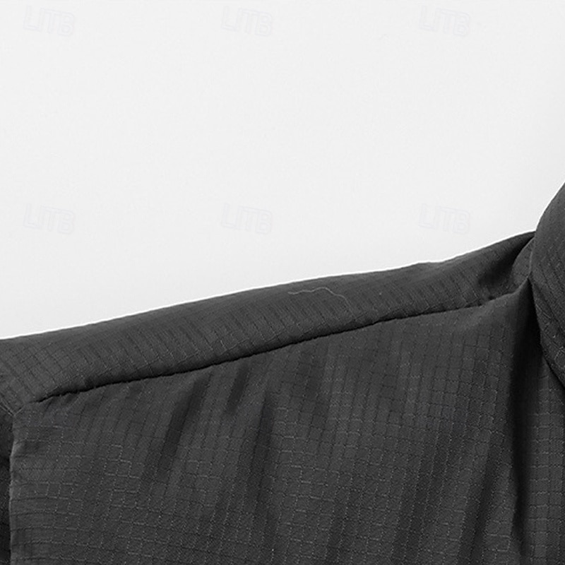 Men's Down Vest Puffer Vest Vest Gilet Daily Date Vacation Fashion Casual Fall & Winter Pocket Polyester Thermal Warm Comfortable Plain Zipper Stand Collar Regular Fit Black Blue Brown Green Vest4