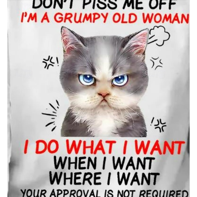 Women's 100% Cotton Tunic T Shirt Fashion Casual Print Long Sleeve Regular Tops Crew Neck Daily Black White Spring Fall3