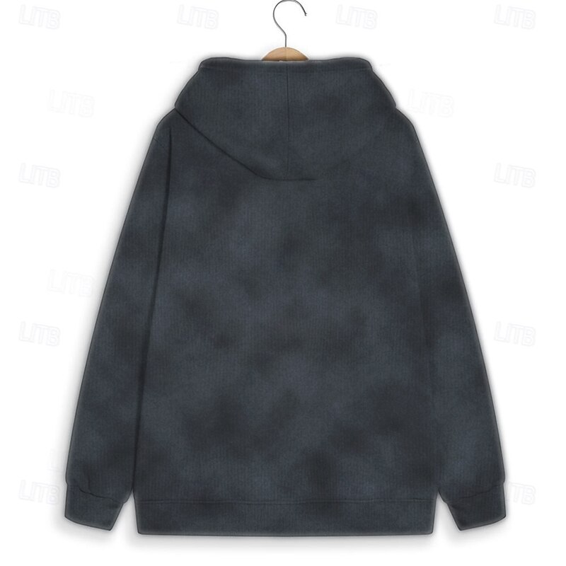 Christmas Men's Elk Hoodie Hoodies Sweatshirt Fashion Cowboy Long Sleeve Hooded Blue Purple Pocket 3D Print Fall Winter Designer4