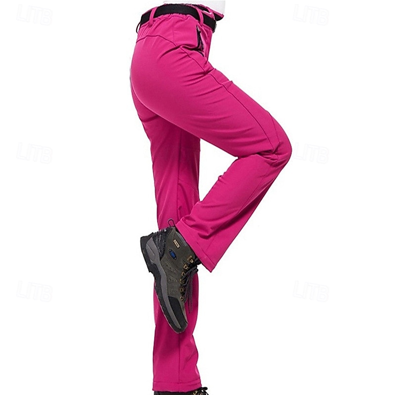 Women's Cargo Pants Hiking Pants Trousers Tactical Pants Military Outdoor Regular Fit Waterproof Quick Dry Breathable Pants / Trousers Black Navy Blue Hunting Climbing Camping / Hiking / Caving S M L