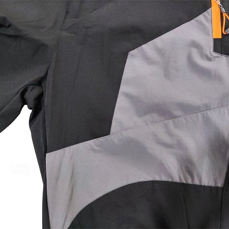 Men's Combat Pants Cargo Pants Hiking Pants Trousers Tactical Pants Military Patchwork Outdoor Regular Fit Windproof Quick Dry Breathable Pants / Trousers Dark Grey Dark Khaki Hunting Climbing4