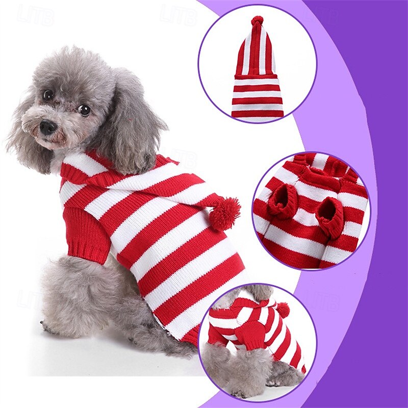 Dog Cat Sweater Jumper Fashion Winter Warm Fashion Comfortable Outdoor Dailywear Homewear Dog Clothing for Small Medium4