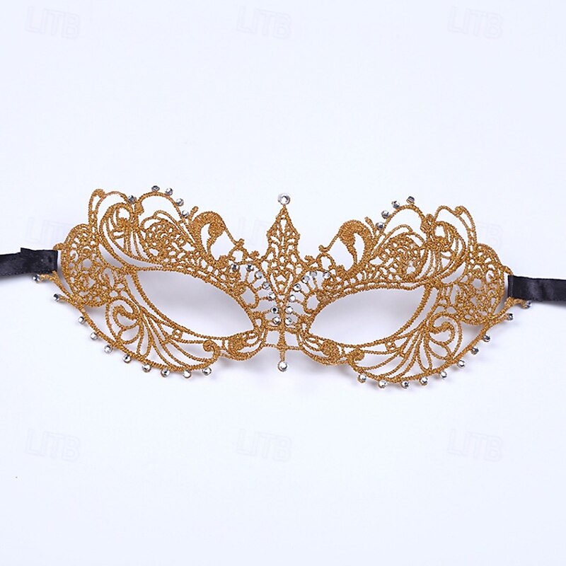 Greek Goddess Halloween Mask Eye Mask Fifty Shades Of Grey Carnival Mask Lace Sexy Costume Adults' Women's Halloween Carnival Mardi Gras Party Easy Halloween Costumes Dress Up2