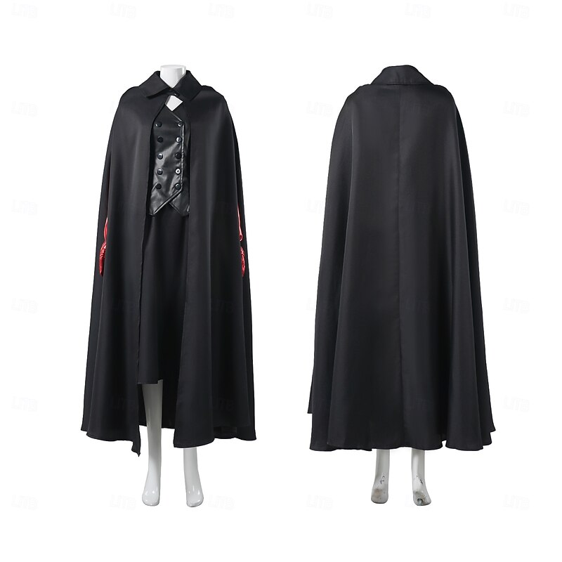 Ghost Bride Lydia Deetz Halloween Skirt Cloak Outfits Beetlejuice Horror Movie Cosplay Costume Adults' Women's Masquerade Party / Evening Easy Halloween Costumes Dress Up2