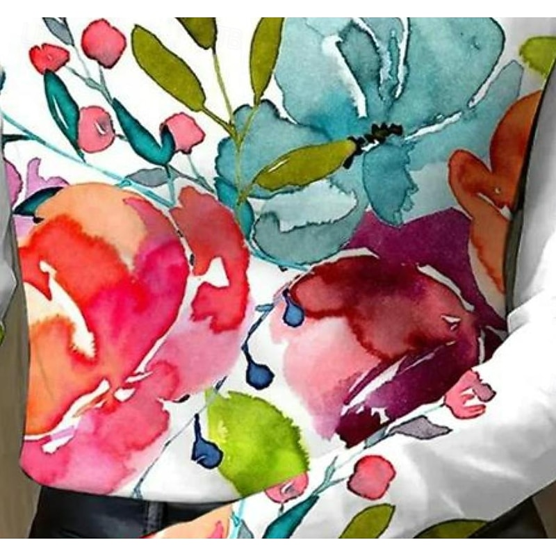 Women's Tunic T Shirt Elegant Long Sleeve Long Tops Daily Black White Pink Blue Fall Winter3