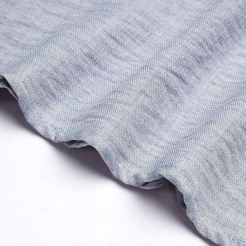 Women's Pink Blue khaki Summer Spring Maxi long Dress Maxi Dress Cotton Linen Dresses Casual Dress Sundress Basic Modern Daily Weekend Loose Fit Plain V Neck 8