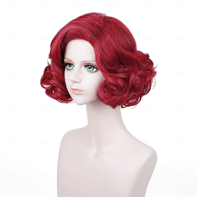 Wig for Women 20s Flapper Wavy Wigs for Carnival Costume Cosplay Party Dress Halloween Wigs3