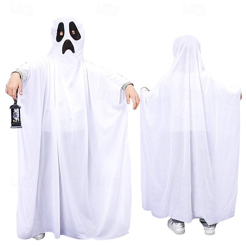 Ghost Halloween Cosplay Costume Party Costume Kid's Boys' Girls' Carnival Masquerade Performance Party Halloween Easy Halloween Costumes Dress Up3