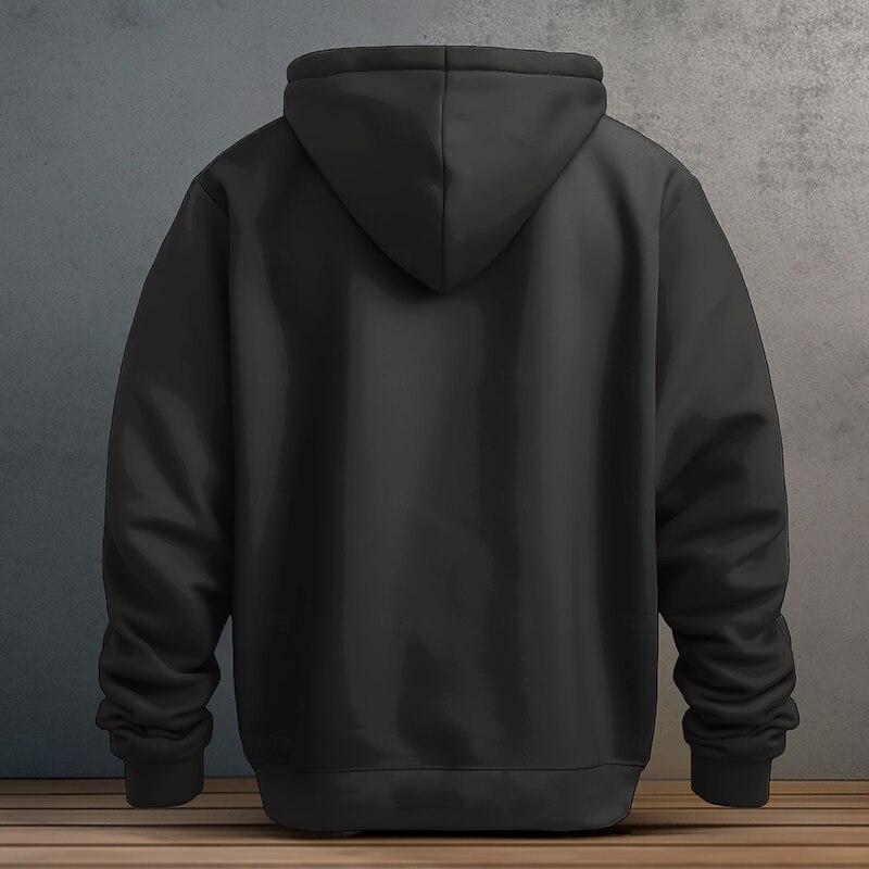 Men's Spooky Halloween Trick or Treat Graphic Full Zip Hoodie 8