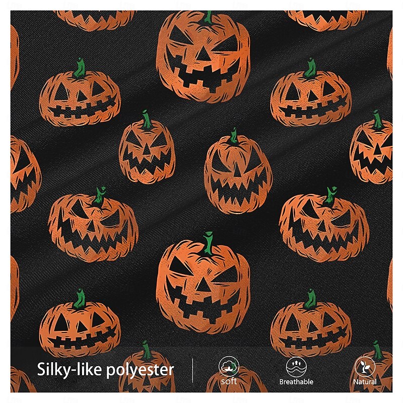 Halloween Men's Pumpkin Halloween Costumes Sweatpants Joggers Pants Trousers Mid Waist Drawstring Elastic Waist Casual Dark Party Evening Wear Dailywear Pocket Spring Fall Winter 3D Print Orange3