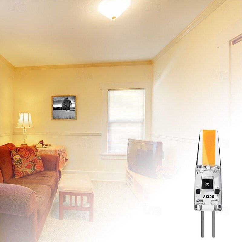 10pcs LED G4 Bi-pin Lights 2W Bulbs High Efficiency Light, No Flickering for Crystal Chandelier, Pendant, Kitchen, Study, Toilet3