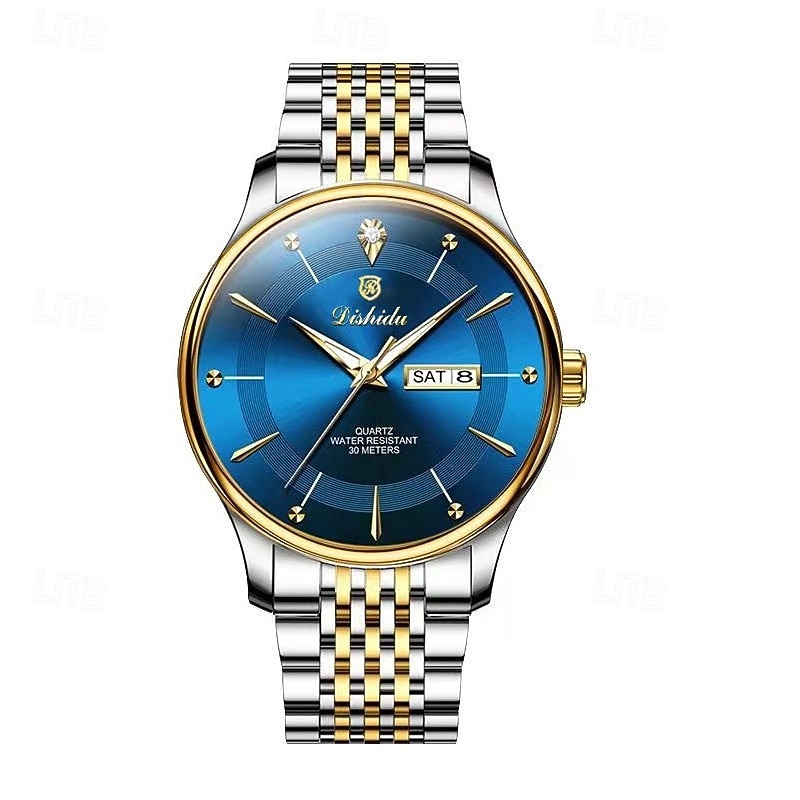 New Dual-Calendar Men'S Fashion Trend Luminous Quartz Watch Simple Versatile Leisure Life Travel Sports Men'S Watch4