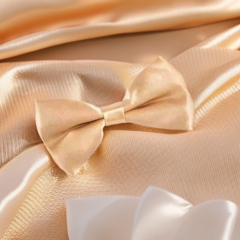 Men's Bow Tie Modern Contemporary Office / Business Traditional / Classic Bow Solid / Plain Color Formal Evening Date Quinceañera & Sweet Sixteen2