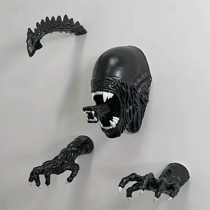 Alien vs. Predator Wall Hanging Set Indoor Personalized Decoration Horror Ornaments
