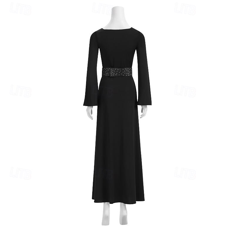 Ghost Bride Lydia Deetz Halloween Dress Beetlejuice Cosplay Costume Adults' Women's Masquerade Party / Evening Easy Halloween Costumes Dress Up4