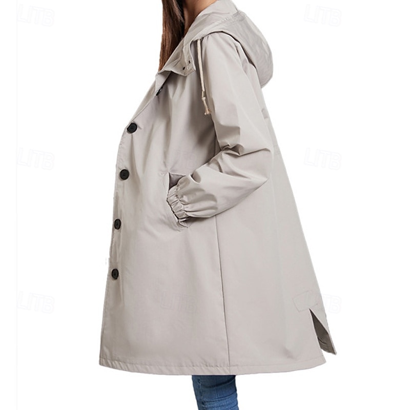 Women's Hiking Jacket Winter Outdoor Windproof Multi-Pockets Water Repellent Lightweight Jacket Camping / Hiking / Caving Black Army Green Red Light Grey Khaki2