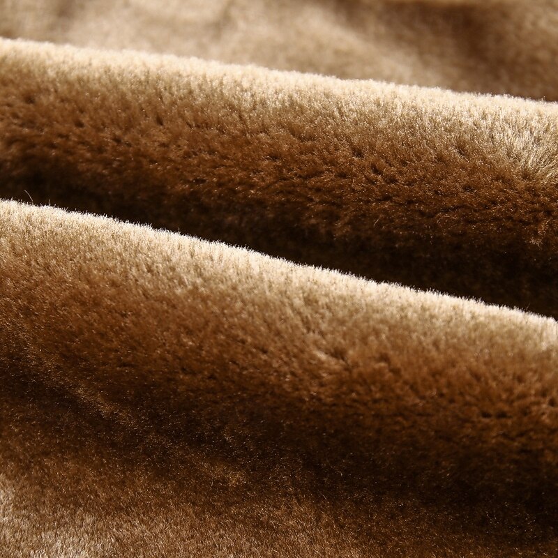 Men's Faux Leather Jacket Fleece Jacket Biker Jacket Vintage Leather Jacket Vacation Daily Windproof Warm Pocket Fall & Winter Plain Fashion Classic Lapel Regular Faux Leather Black Brown Gray Jacket3