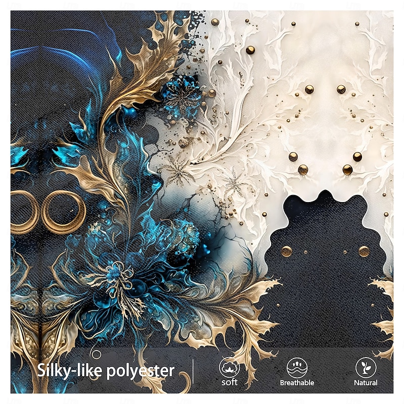 Men's 3D Print Dress Pants Mid Waist Fashion Casual Formal Dailywear Zipper Pocket Summer Spring Fall 3D Print Blue3