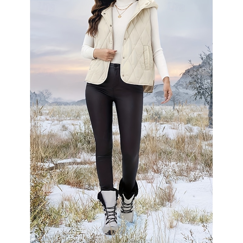 Women's Shrugs Solid Color Basic Casual Long Sleeve V Neck Regular Tops Daily Patchwork Buttons Gray Fall Winter4