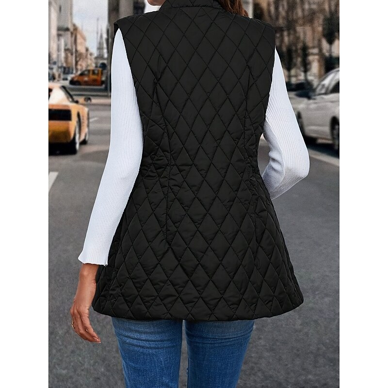 Women's Shrugs Sleeveless V Neck New Year Black Spring Fall Winter2