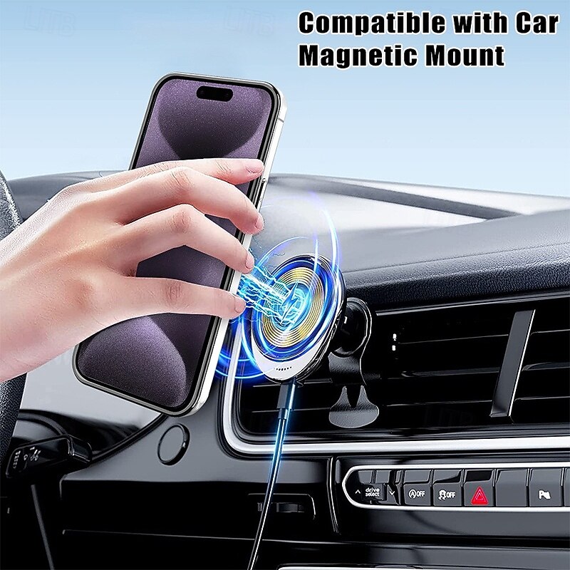 Phone Case For iPhone 15 14 Pro Max Plus 13 12 11 Pro Max Back Cover Ring Holder Magnetic Support Wireless Charging Retro TPU Plating3