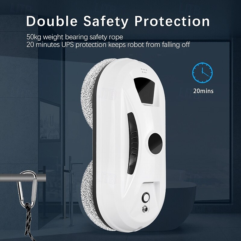 Ultra Thin Robot Vacuum Cleaner Window Cleaning Robot Window Cleaner Electric Glass Limpiacristales Remote Control for Home3