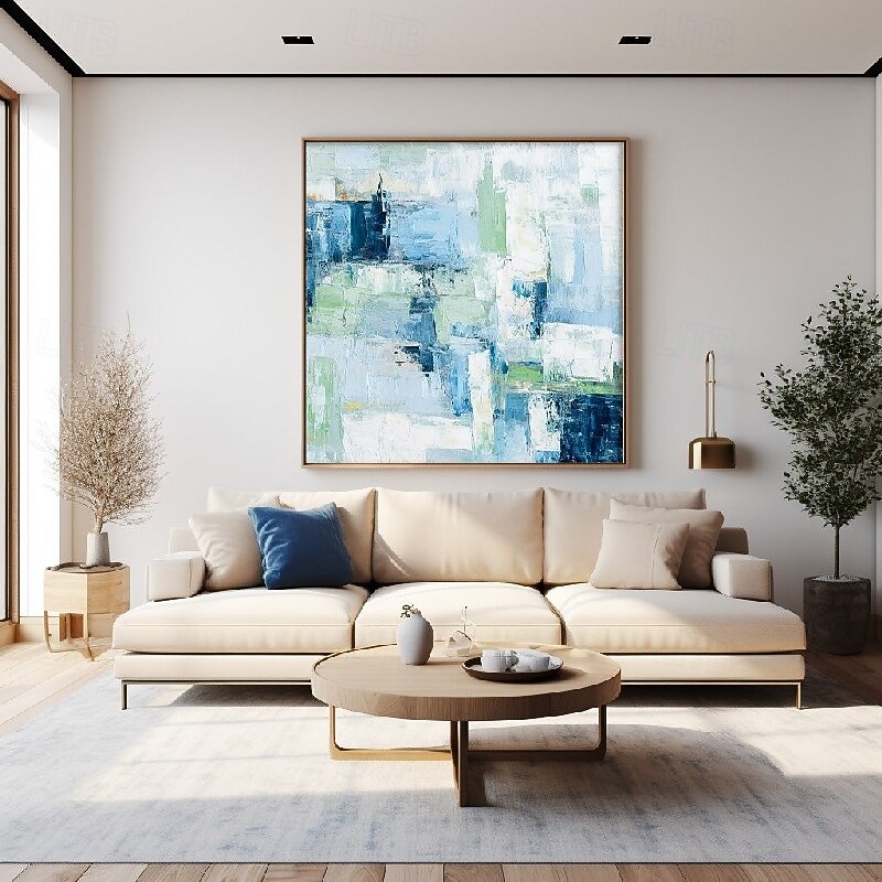 Handmade seascape Modern oil painting Hand Painted Wall Art  Abstract Sea Abstract Seascape Paintings On Canvas Ocean Acrylic Sea oil painting Wall Art Ocean Fine Art ENDLESS OCEAN oil painting3