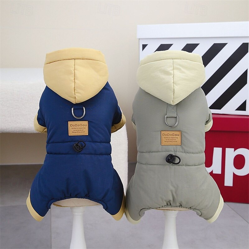 Dog Coat Jacket Fashion Winter Warm Fashion Comfortable Outdoor Dailywear Homewear Dog Clothing for Small Medium