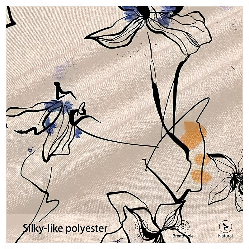 Men's Floral Dress Pants Mid Waist Vintage Casual Formal Dailywear Pocket Summer Spring Fall Beige3