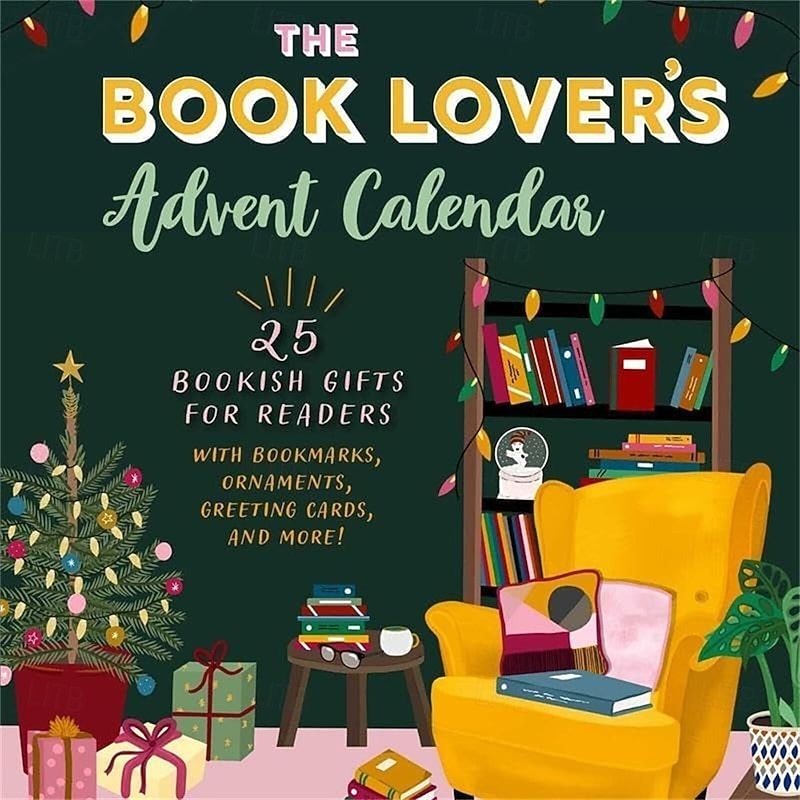 Calendar The Book Lover's Advent Calendar Calendar for Book Lovers Bookish Gifts Calendar without Gift