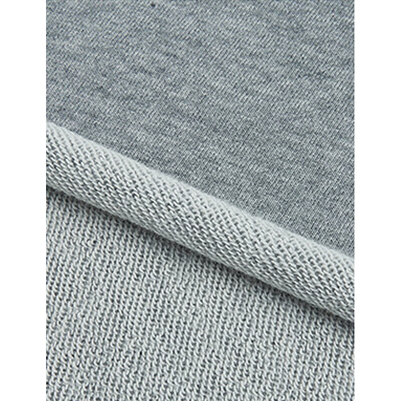 Men's Sweatpants Joggers Trousers Pleated Pants Drawstring Elastic Waist Plain Comfort Warm Full Length Sports Outdoor Casual Daily Fashion Streetwear Black Light Grey4