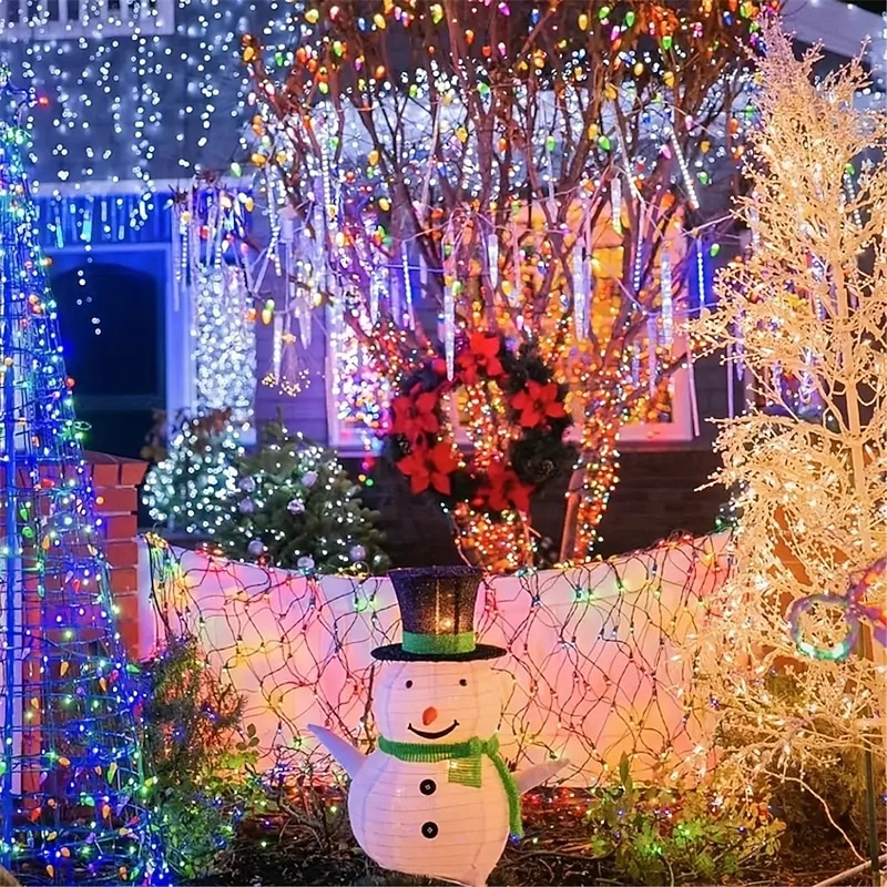 10m 50m 100m String Lights Outdoor Lighting Light String Project Tree Wrap Light Led Light String Waterproof Low-Voltage Light Strip Holiday Party Decoration Light 1 Set2