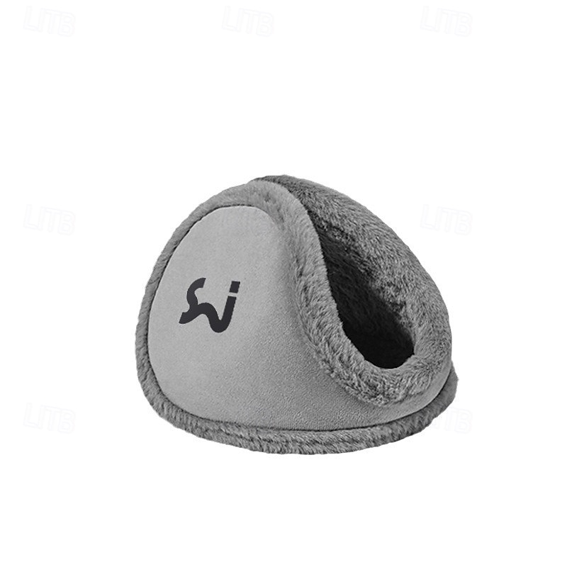 Fluffy Soft Ear Muffs Unisex Behind the Head Adjustable Earmuffs Fleece Indoor Outdoor Comfy Ear Warmer2