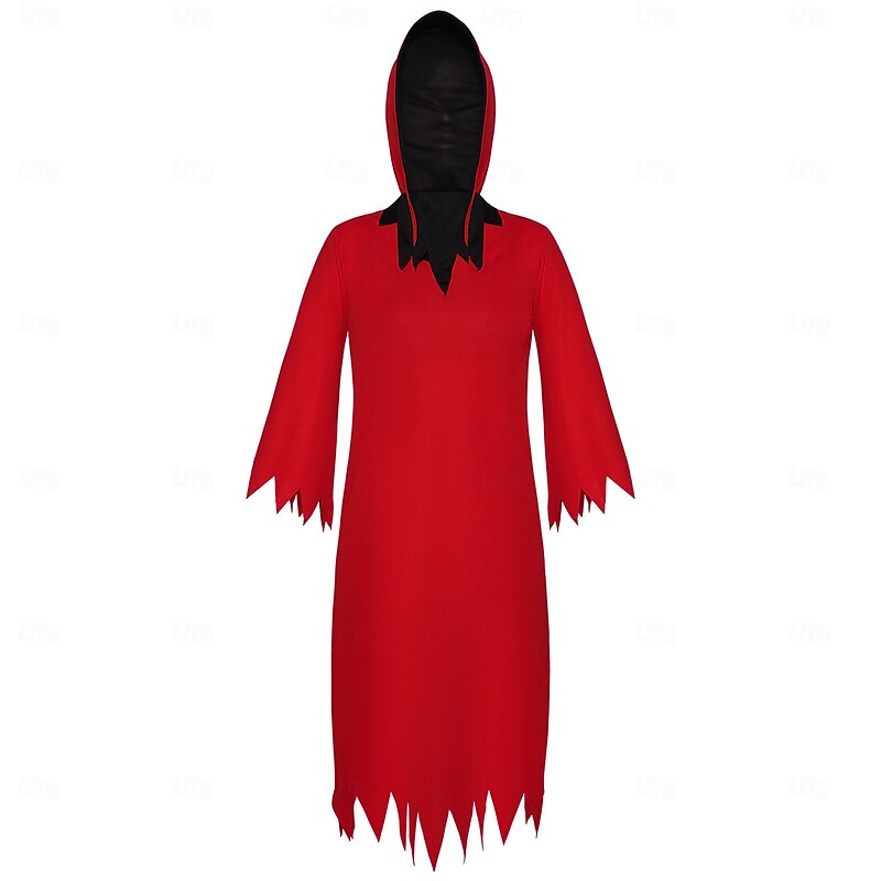 Grim Reaper Devil Halloween Cape Cosplay Costume Cloak Walpurgis Night Adults' Men's Women's Carnival Masquerade Mardi Gras Performance Halloween Masquerade Easy Halloween Costumes Dress Up3