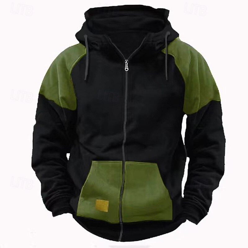 Men's Hoodie Red Blue Green Khaki Coffee Hooded Plain Sports & Outdoor Sports Streetwear Hot Stamping Designer Basic Casual Winter Clothing Apparel Hoodies Sweatshirts2