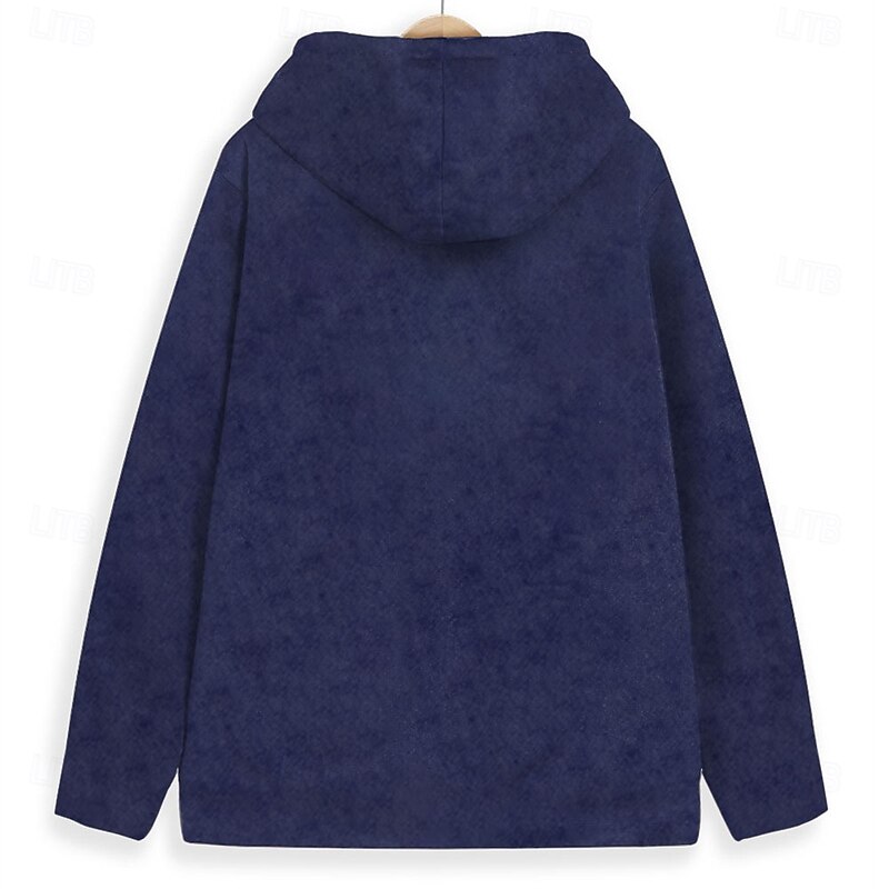 Men's American US Flag Hoodie Hoodies Sweatshirt Fashion Cool Long Sleeve Hooded Blue Drawstring Fall Winter Designer2