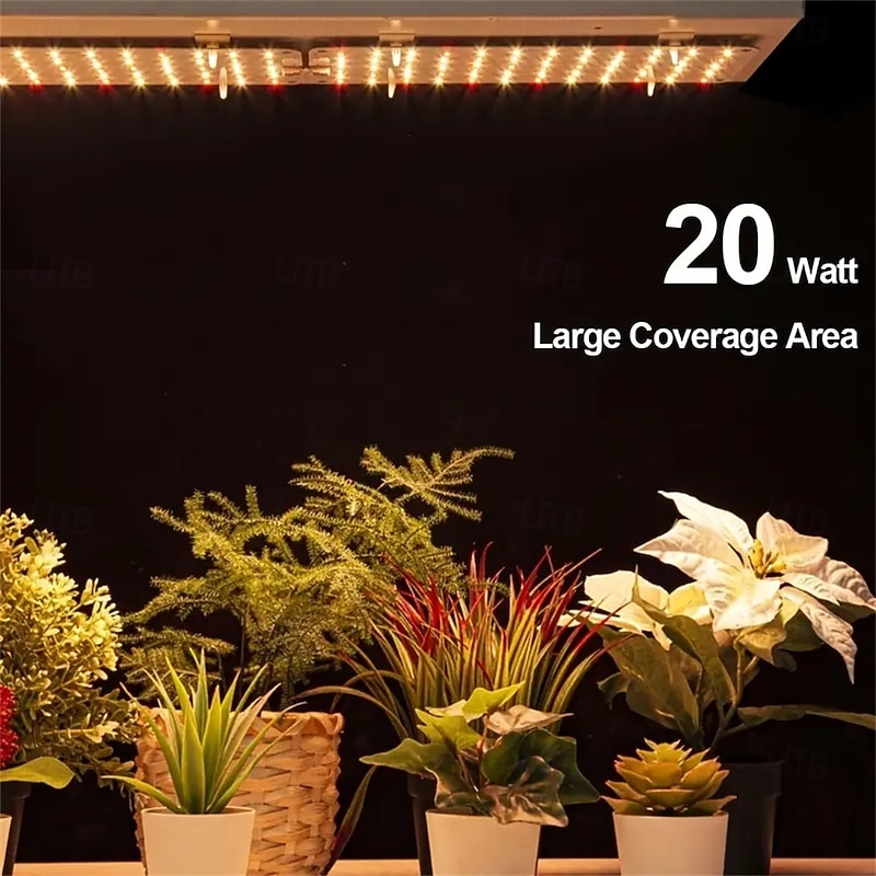 LED Plant Grow Light Full Spectrum for Indoor Nursery Light Plant Coloring Timed Dimming Grow Light Panel4