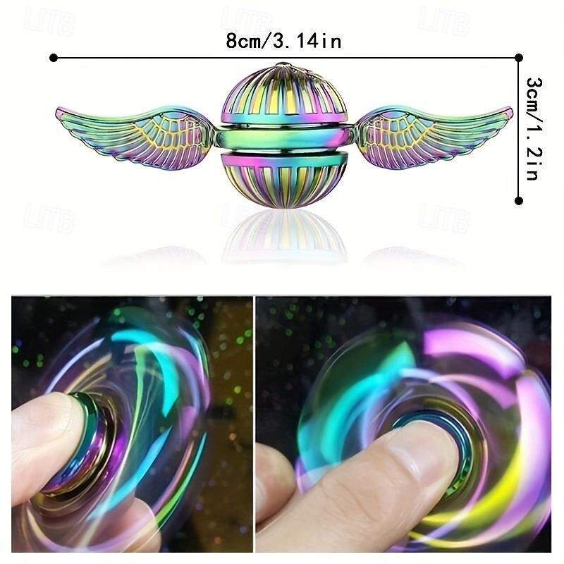 Magical Fidget Spinner  Stress Relief  Focus Toy For Adults  Anxiety, Autism & More! Christmas Halloween Thanksgiving Gifts2