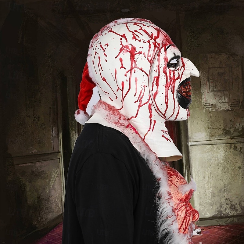 Clown Art the Clown Halloween Mask Full Head Scary Costume Adults' Men's Women's Halloween Carnival Carnival Party Easy Halloween Costumes Dress Up4