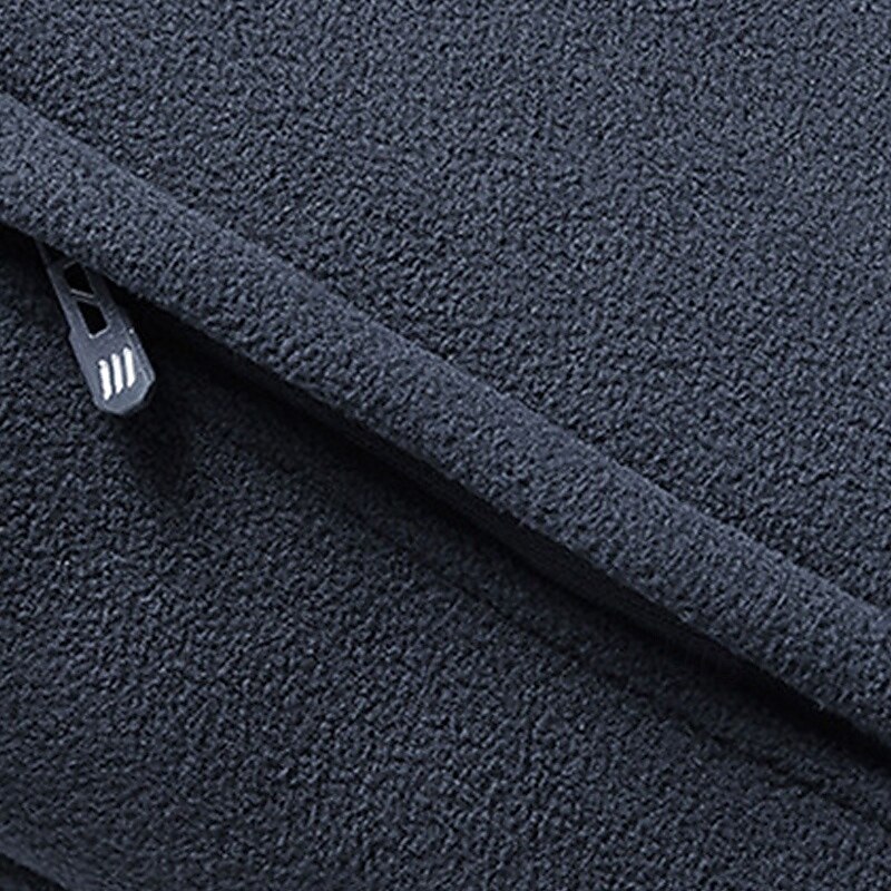 Men's Hiking Jacket Hiking Fleece Jacket Winter Outdoor Patchwork Thermal Warm Fleece Lining Fleece Jackets Full Zip Climbing Camping / Hiking / Caving Traveling Black Burgundy Green Dark Blue Grey3