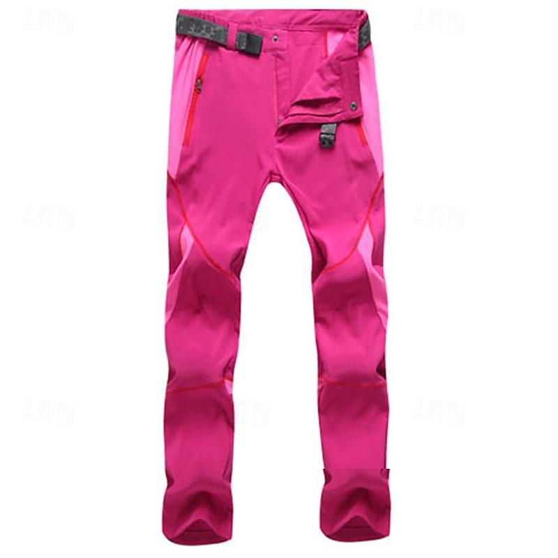 Women's Combat Pants Cargo Pants Tactical Pants Military Patchwork Outdoor Regular Fit Waterproof Quick Dry Breathable Pants / Trousers Pink Burgundy Hunting Climbing Camping / Hiking / Caving S M L