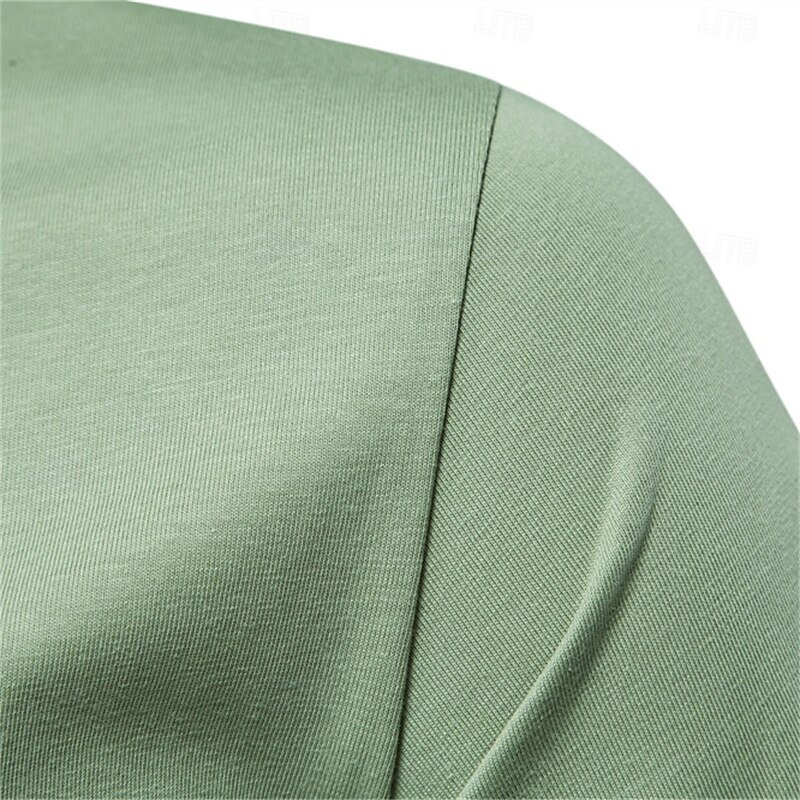 Men's Summer Cool Cotton Blend T-shirt  Crewneck Short Sleeve Quality Embroidery Mens Summer T Shirts3