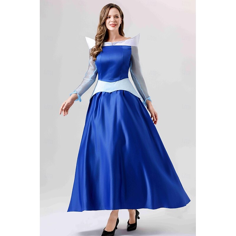 Princess Sleeping Beauty Dress Cosplay Costume Cosplay Movie Cosplay for Women's Adults' Carnival Masquerade Party / Evening Bachelorette Party