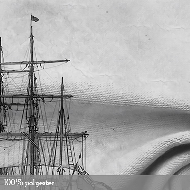 Men's Ship Henley Shirt Long Sleeve 3D Printing Sports Fashion Daily Street Casual Daily Winter Spring &  Fall Gray Henley Henley T-Shirt3