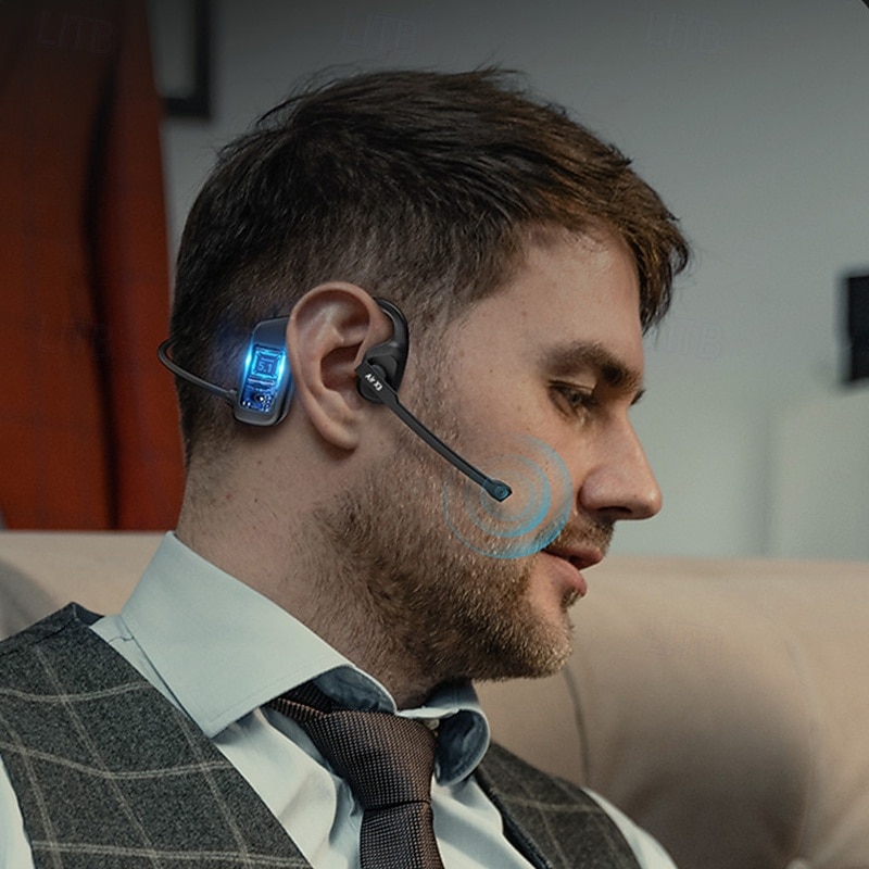 X3 Neckband Headphone Ear Hook Bluetooth 5.2 Noise cancellation Sports for Apple Samsung Huawei Xiaomi MI Yoga Trekking Cycling Office Business Car Motorcycle Truck DrivingFD207469444