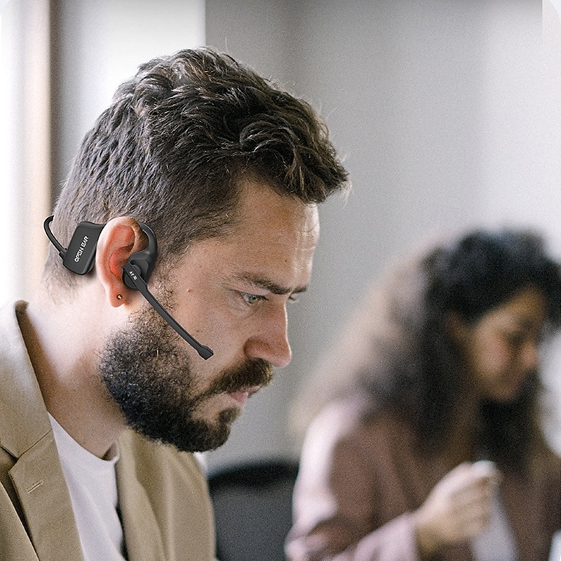 X3 Neckband Headphone Ear Hook Bluetooth 5.2 Noise cancellation Sports for Apple Samsung Huawei Xiaomi MI Yoga Trekking Cycling Office Business Car Motorcycle Truck DrivingFD207469443